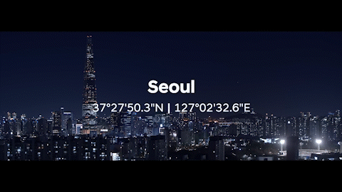 위장막에 둘러싸인 현대차의 고성능 전기차 아이오닉5N이 서울 도심 일대를 달리는 모습/영상 출처=현대자동차그룹 유튜브 