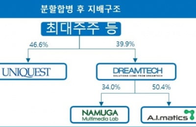 유니퀘스트 조직개편…"드림텍, 로봇·AI 사업 강화" [김병근의 남다른中企]