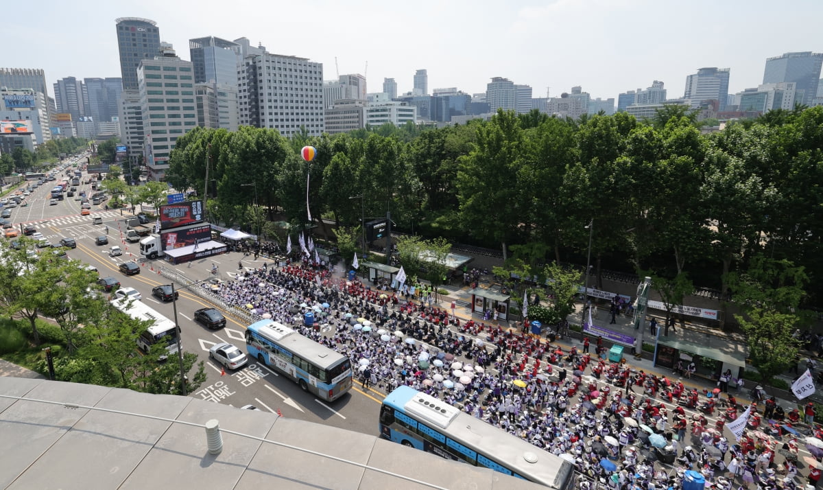 [포토] 민주노총 전국노동자대회