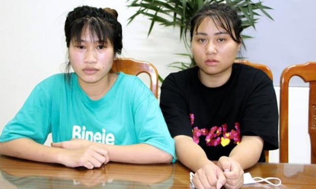 16세 미만 인신매매 혐의로 체포된 베트남 여성 2명. 사진=[VN익스프레스 갈무리