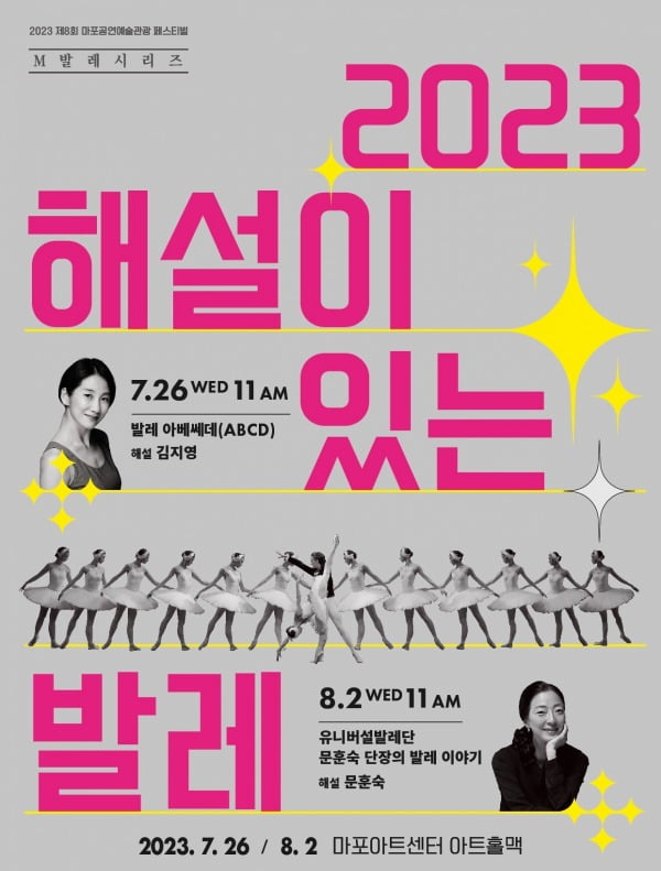 김지영·문훈숙…마포문화재단 '해설이 있는 발레' 시리즈