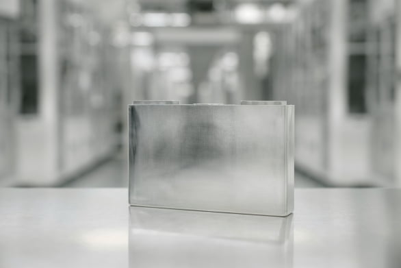 노스벨트가 개발한 유럽 최초의 리튬 이온 배터리 셀 / 사진=노스벨트