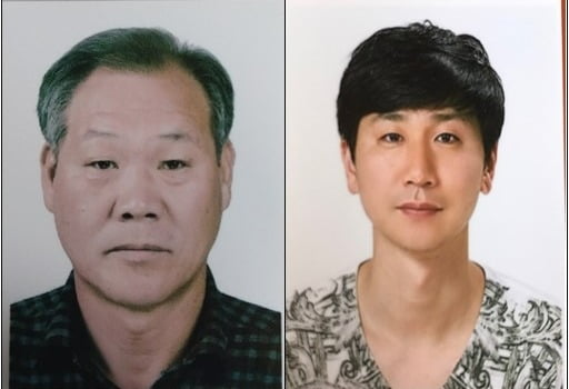 시민을 구한 홍시호 씨(왼쪽)과 심용택 씨(오른쪽). /사진=동해해경 제공