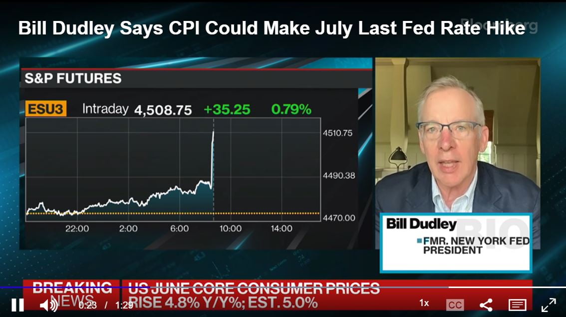 CPI 2.97%에 환호…"Fed, 7월 인상이 끝" [김현석의 월스트리트나우]