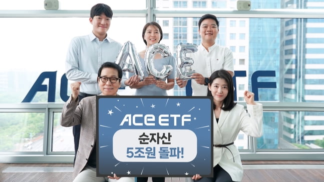 순자산 5조 넘긴 한투운용 'ACE ETF'…"연초대비 75% 성장"