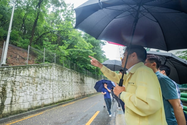 이기재 양천구청장, 18일 산사태 취약한 옹벽 긴급카지노 양상수[메트로]