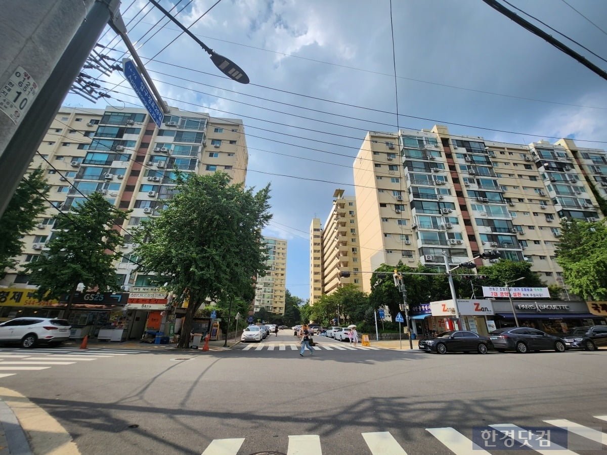 서울시 강남구 압구정동에 있는 현대아파트 1,2차.  /사진=이현주 기자