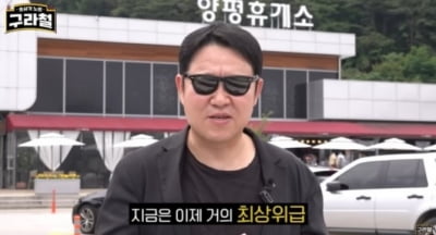 김구라, 재벌급 건보료 납부? "최상위급 440만원 내고 있어"