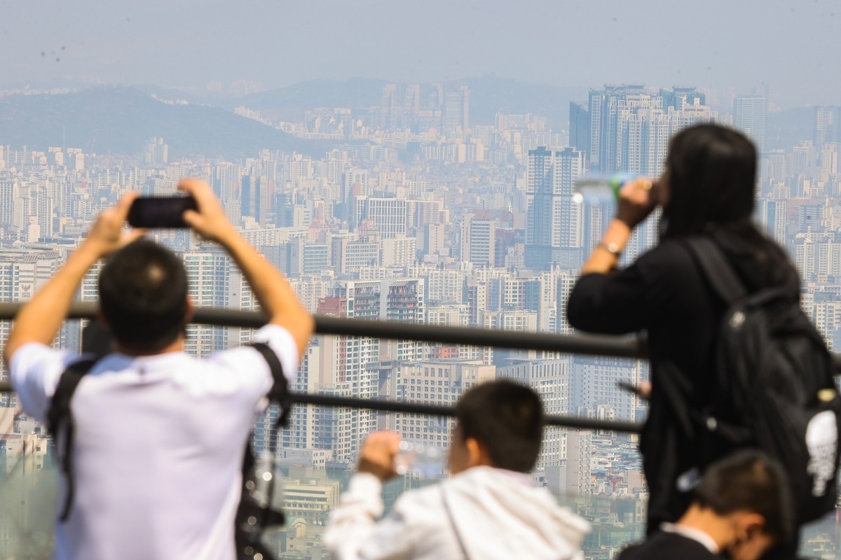 사진은 이날 서울 남산에서 바라본 시내 아파트 모습. 사진=연합뉴스