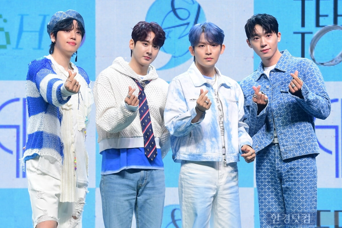 [포토] 틴탑, '팬들에게 보내는 하트~'