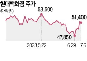 현대百그룹 '단일 지주회사 체제' 추진