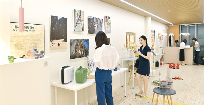 서울 중구가 을지로 세운상가에 도심 산업을 홍보·전시·체험할 수 있는 공간인 ‘을’을 열었다. 