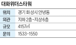 대화위더스타워, 화성 태안택지개발지구 6층 상가건물