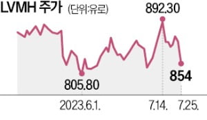 '명품 사랑' 시들해진 美…中, LVMH 체면 살렸다