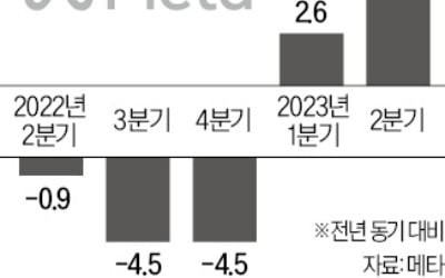 '숏폼 열풍' 탄 메타…6분기 만에 두 자릿수 성장