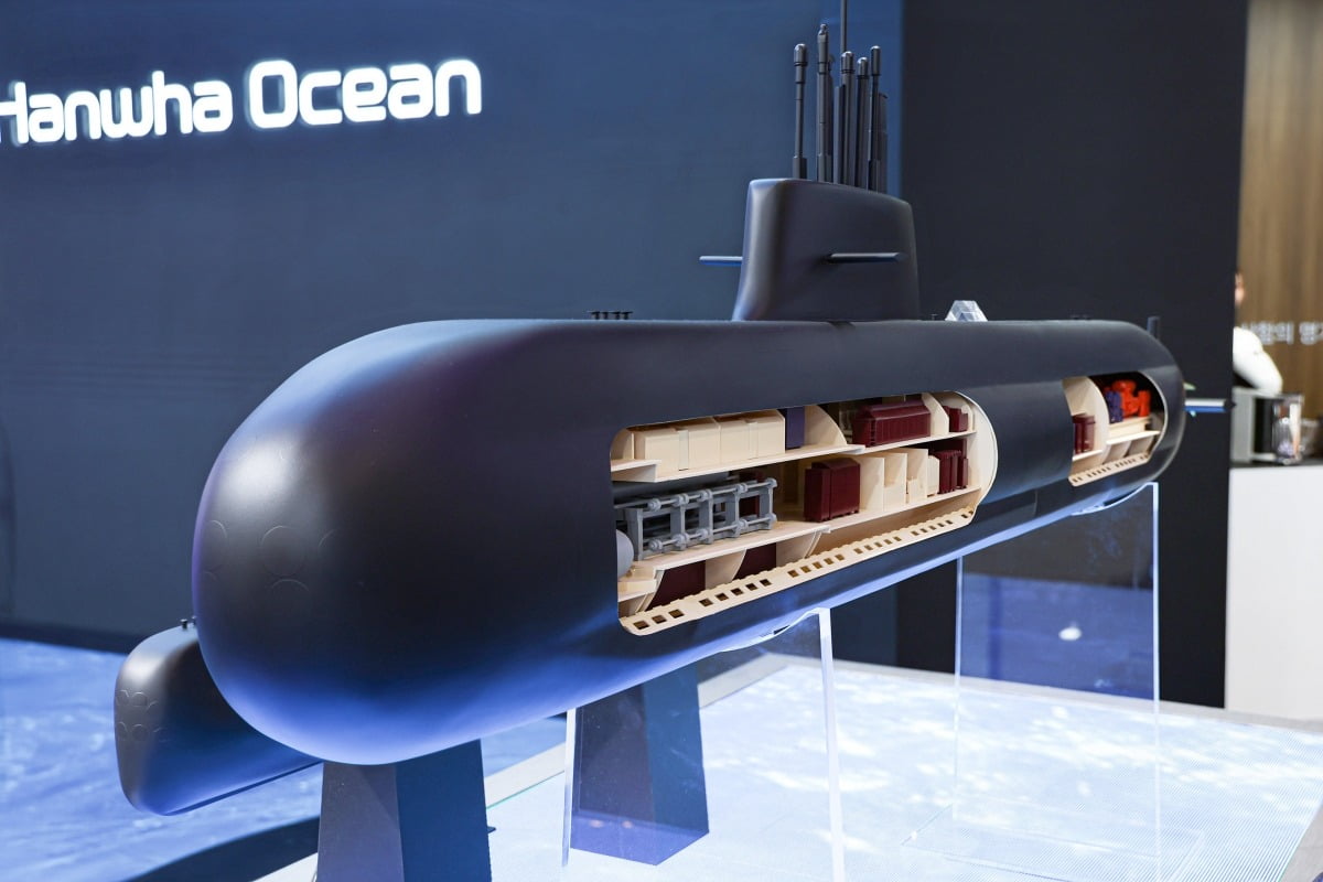 한화오션, 잠수함 생존성 높이는 음향장비 국산화 성공