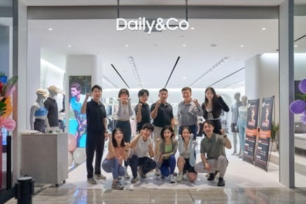 지난 14일 싱가포르 마리나 스퀘어에 오픈한 Daily&Co 매장/사진=에코마케팅 제공