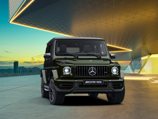 올리브색 G바겐 한정판 왔다…AMG G63 헤리티지 에디션 150대 판매