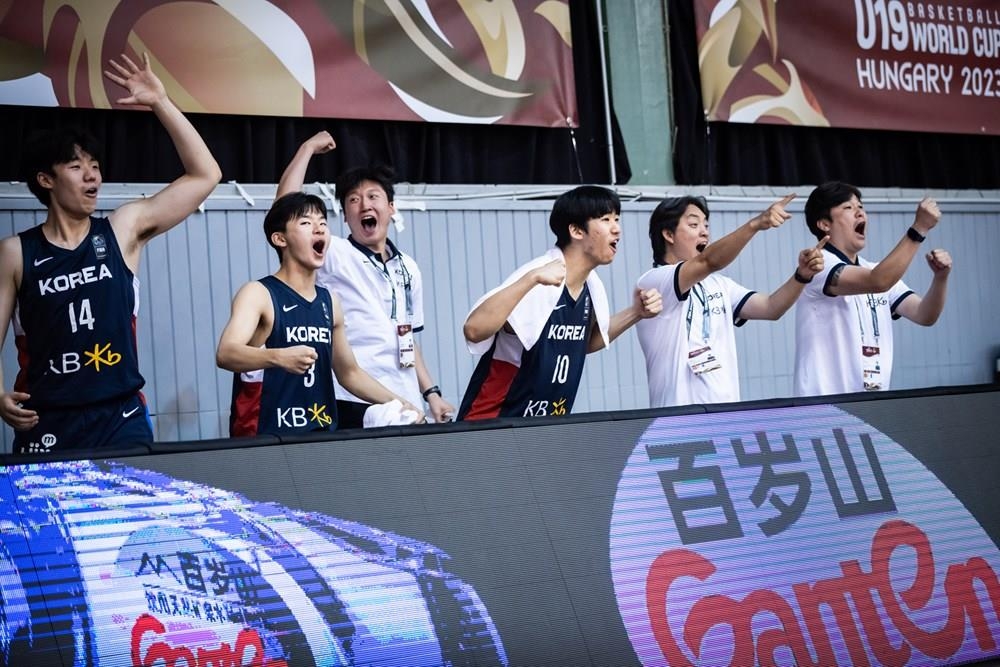 한국, U-19 남자농구 월드컵 12위로 마쳐…브라질과 최종전 석패