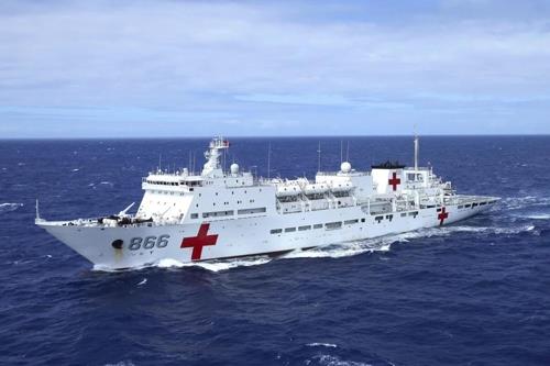 中, 키리바시에 해군 병원선 첫 파견…태평양 행동반경 확장