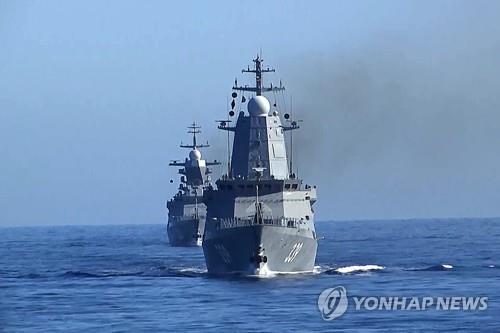 러 태평양함대 구축함·초계함, 中과 합동훈련 위해 동해로 출발