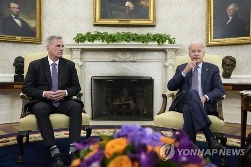 바이든, '디폴트 우려 차단' 부채한도 시스템 영구 개혁 추진