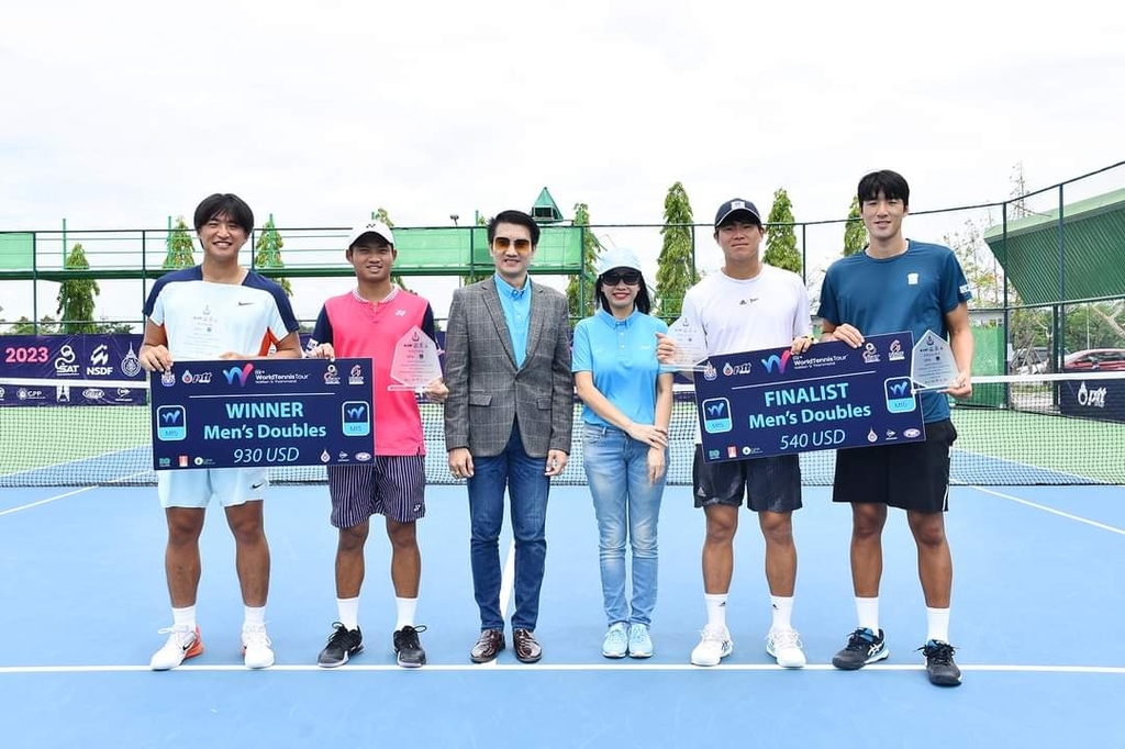 한선용, ITF 태국 국제 테니스대회 남자 복식 우승