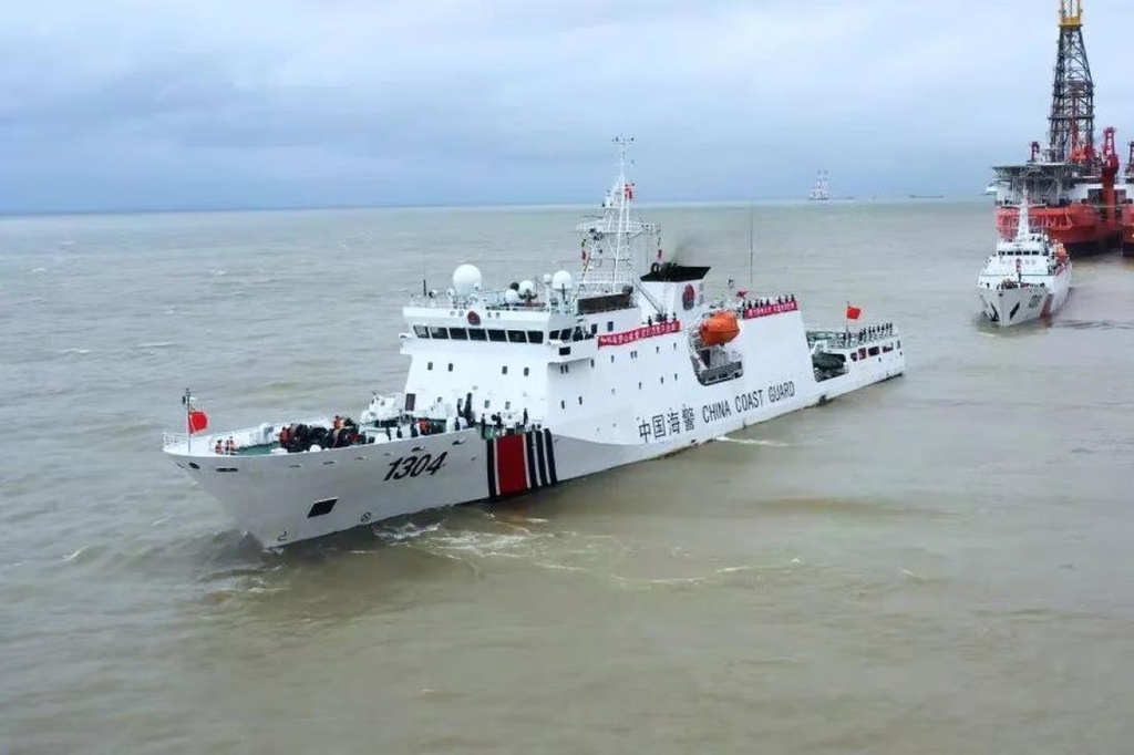 중국, 북태평양 공해에 해양순찰선 2척 파견…"어업순찰 명목"