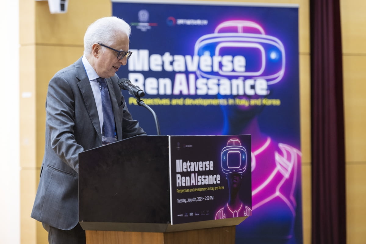 '메타버스 르네상스: 한국-이탈리아 메타버스 전망과 발전' 세미나 개최