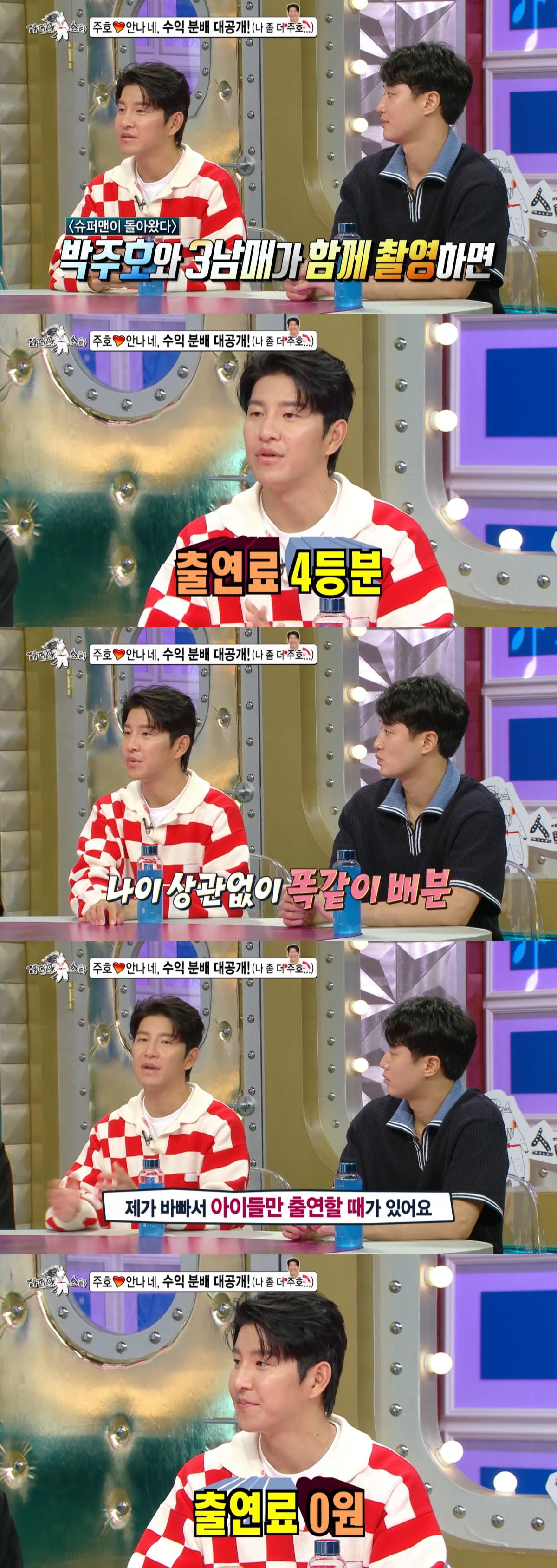 Soccer player Park Joo-ho "'The return of superman appearance fee, divided into 4 parts with children" 