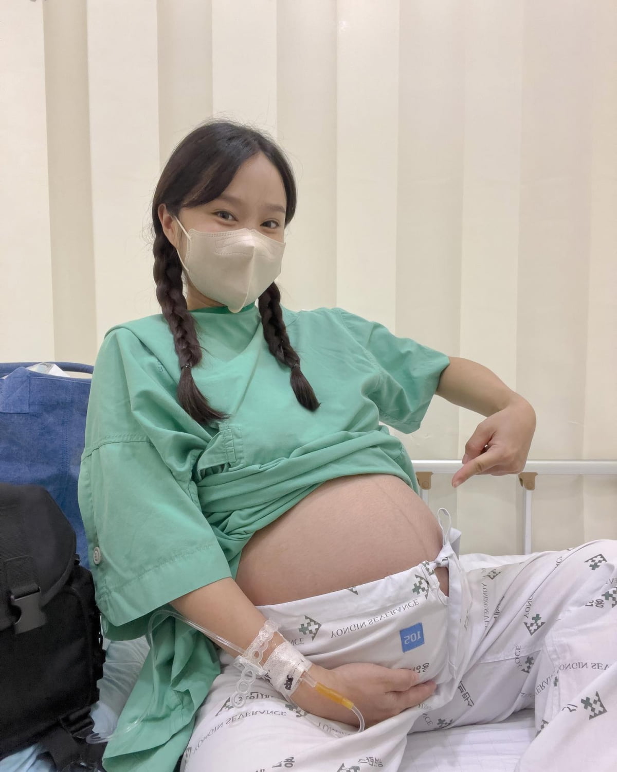 Heijini, daughter born by caesarean section "I'm too healthy"
