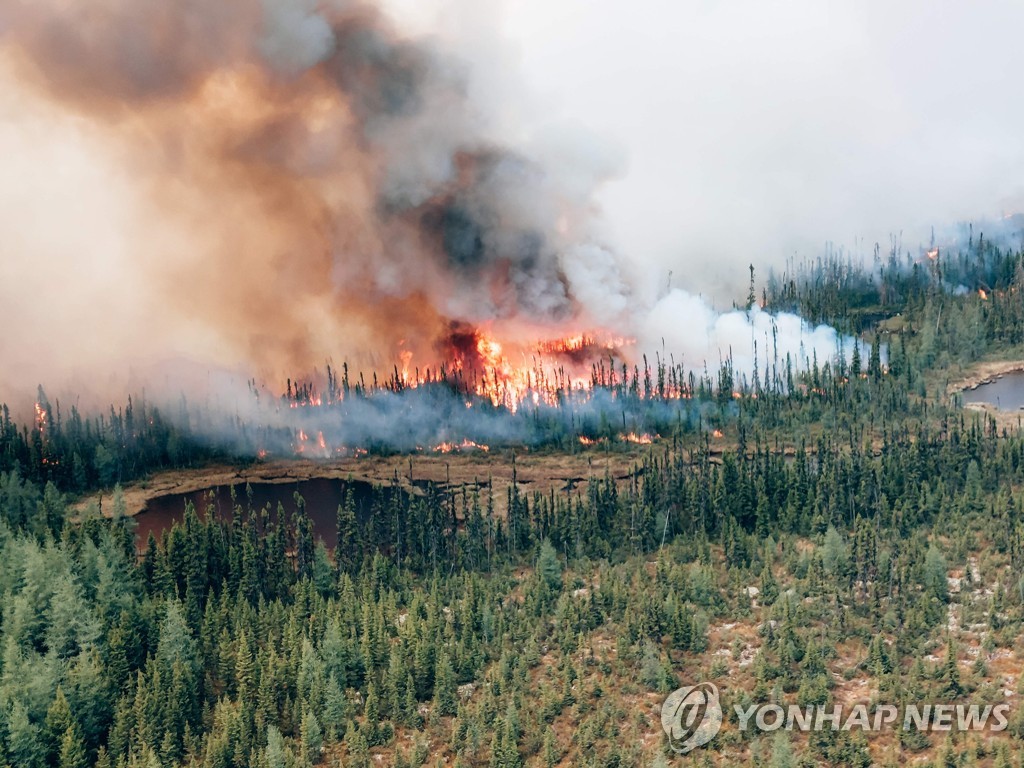 캐나다, 산불 탓에 3분기 성장률 0.3~0.6%P 저하 전망