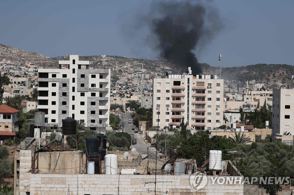 이스라엘군, 서안 군사작전 이틀째…사망자 10명으로 늘어