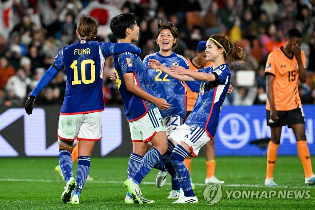 [여자월드컵] 일본, 잠비아에 5-0 대승…미국도 베트남 3-0 완파