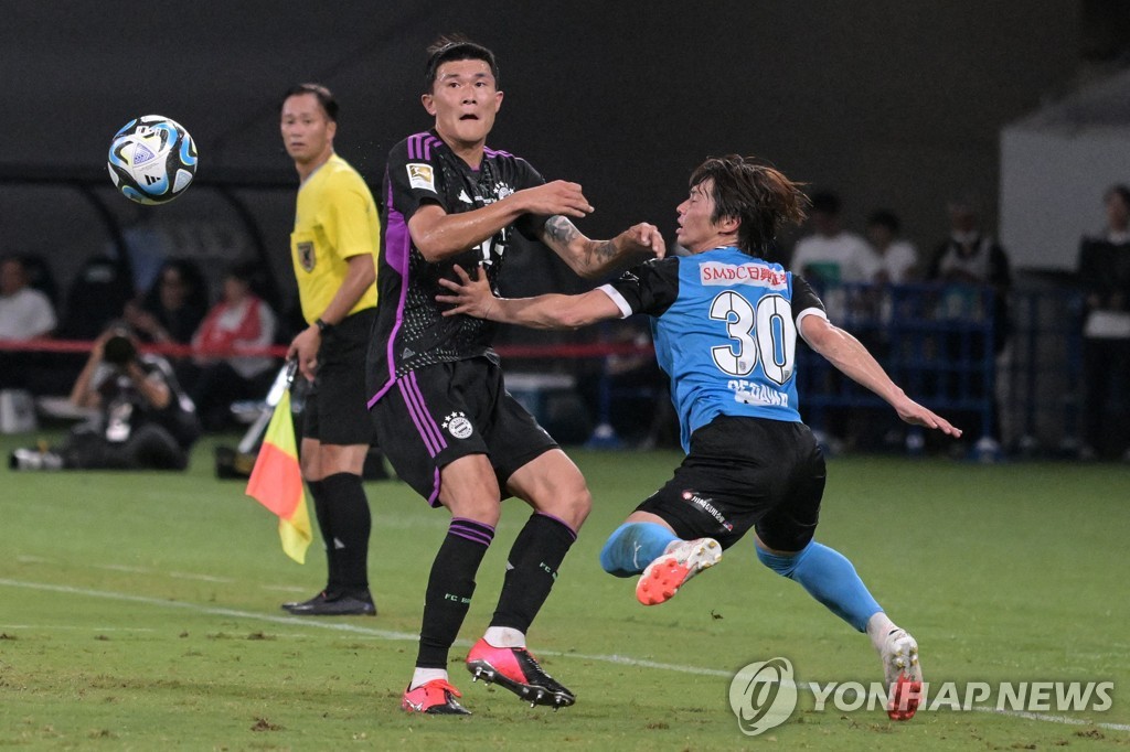 뮌헨 데뷔전 맹활약에도 만족 못 한 김민재 "실수 있었다"