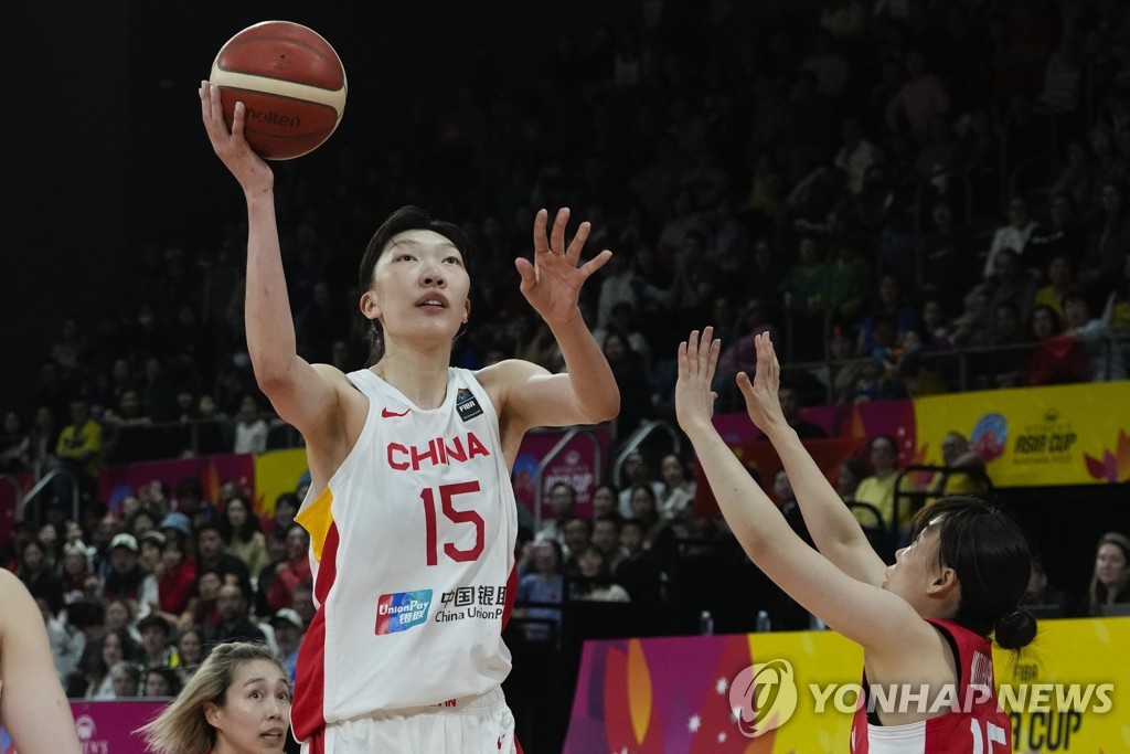 중국, 일본 꺾고 FIBA 아시아컵 여자농구 우승…MVP 한쉬