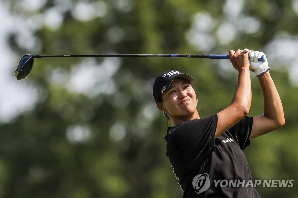 이정은, LPGA 다나오픈 2R 7언더파…선두와 3타 차 공동 3위