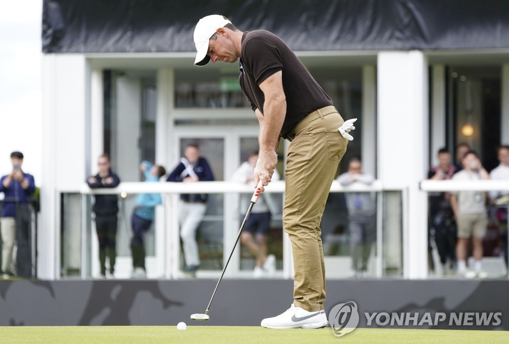 김주형, PGA 스코틀랜드오픈 3R 2위…선두 매킬로이와 1타 차(종합)