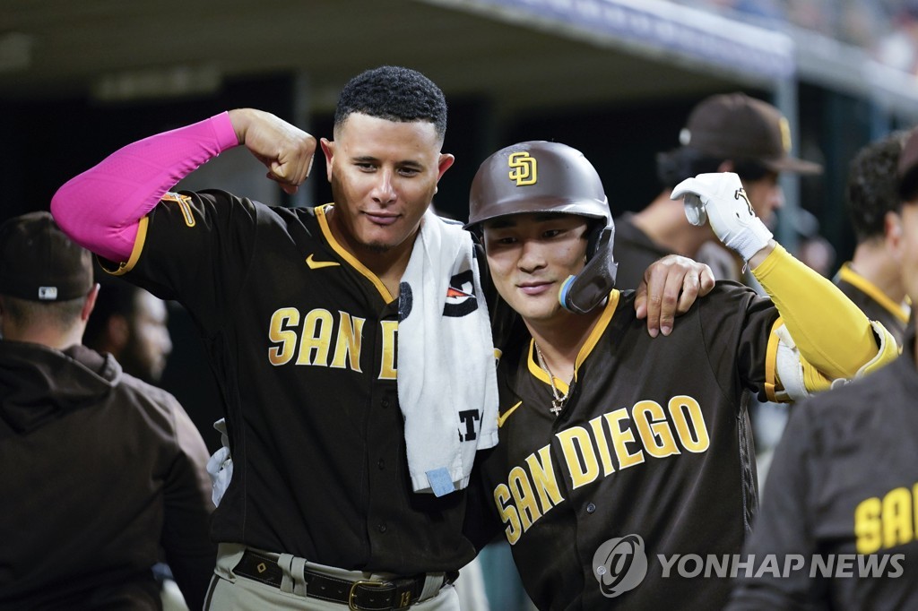 김하성, MLB 개인 한 시즌 최다 '12호' 홈런 작렬