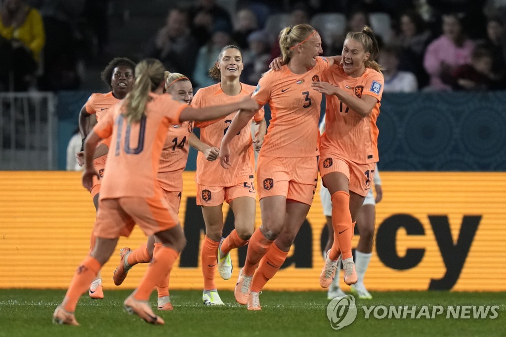 [여자월드컵] 4년 전 준우승팀 네덜란드, 본선 데뷔 포르투갈 1-0 제압