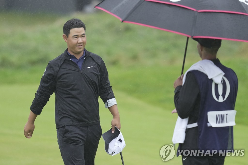 한국인 첫 디오픈 준우승 김주형 "아드레날린으로 통증 잊어"