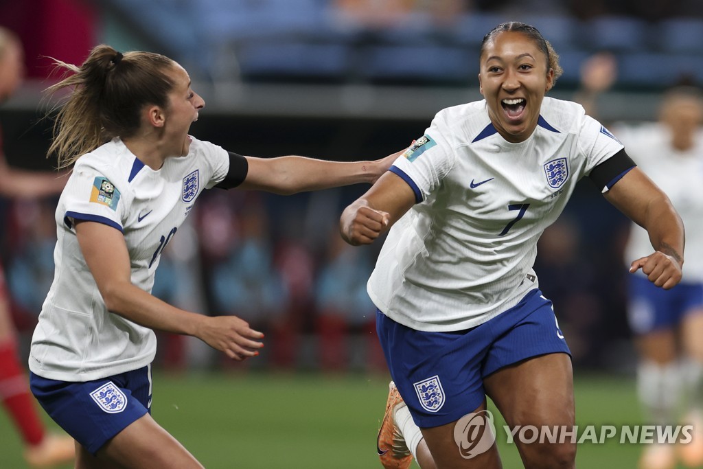 [여자월드컵] 잉글랜드, 덴마크 꺾고 2연승 조 선두…16강 눈앞(종합)