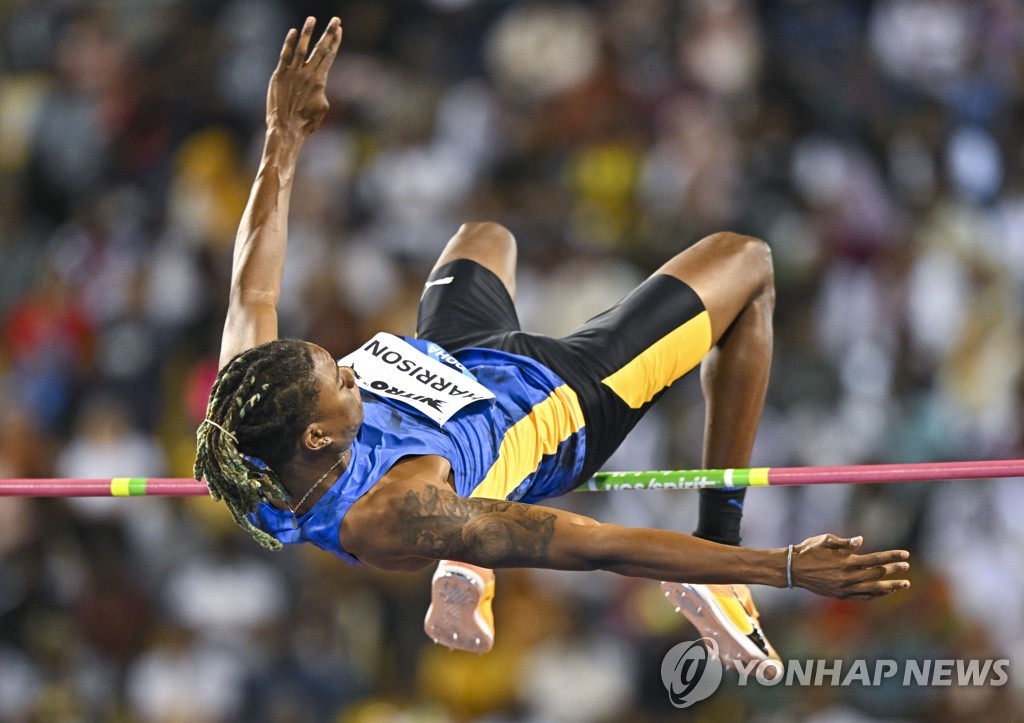 '높이뛰기 우상혁 라이벌' 해리슨, 멀리뛰기 미국대표선발전 3위