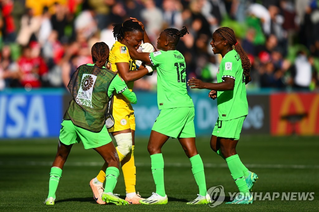 [여자월드컵] 나이지리아, 강호 캐나다와 무승부…스위스는 필리핀 2-0 완파(종합)