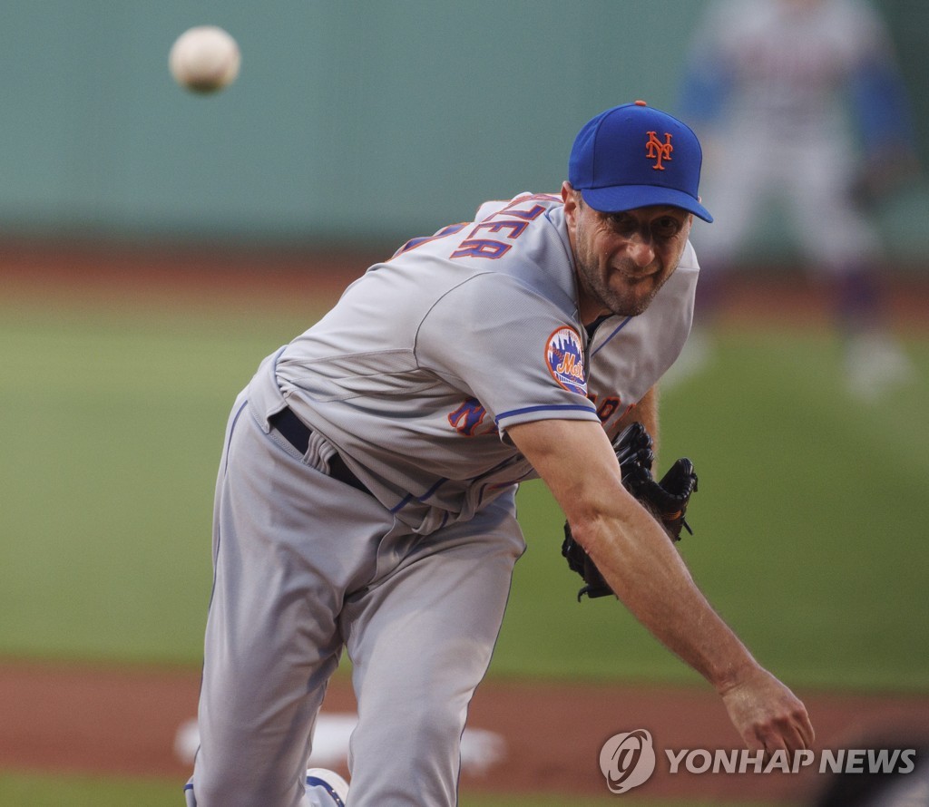 MLB 우완 강속구 투수 셔저, 메츠서 텍사스로 이적할 듯(종합)