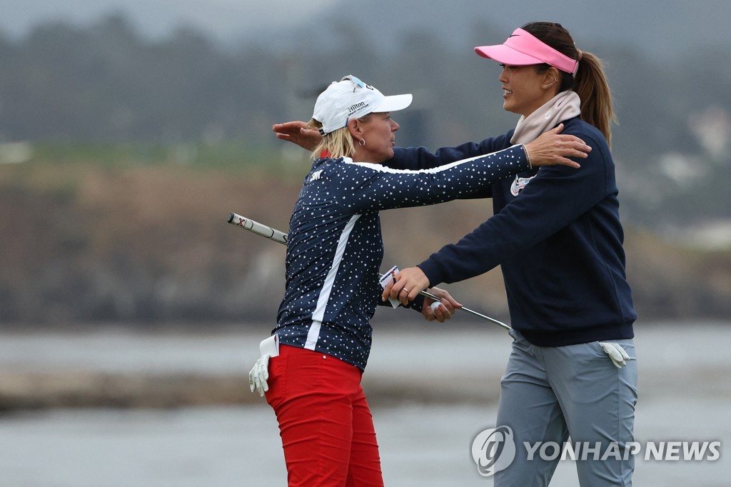 김효주, US여자오픈 골프 2R 2타 차 공동 2위…고진영 컷 탈락(종합)