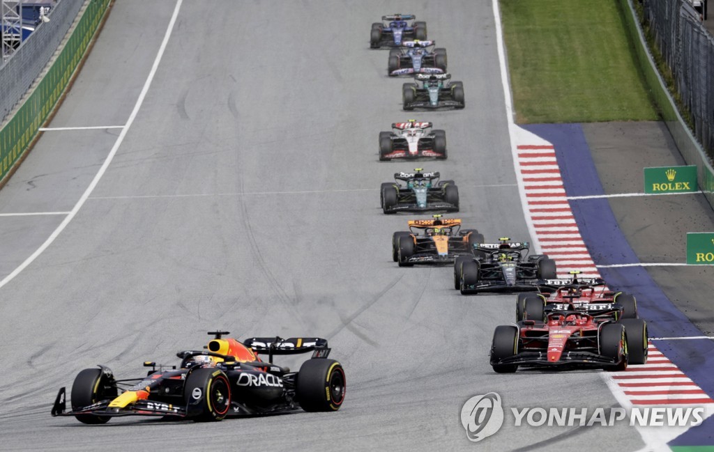 F1 페르스타펜, 오스트리아 GP 우승…'5연승＋시즌 7승 신바람'