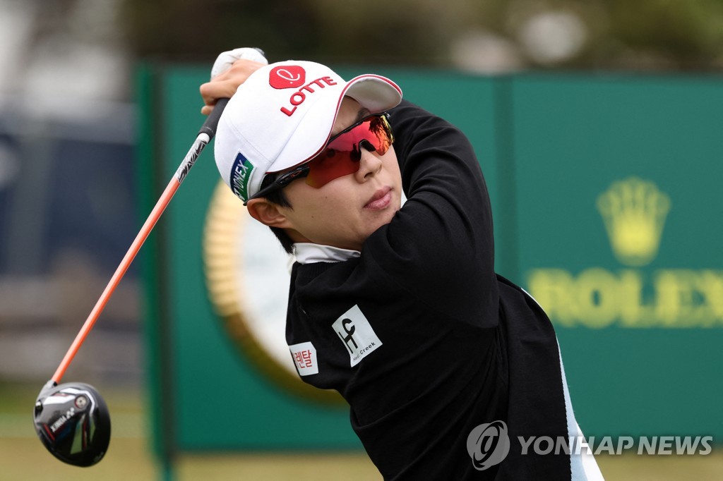 김효주, US여자오픈 골프 2R 2타 차 공동 2위…고진영 컷 탈락