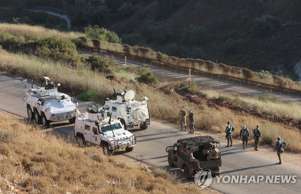 이스라엘-레바논 국경서 헤즈볼라 대원 부상…"이스라엘 공격"