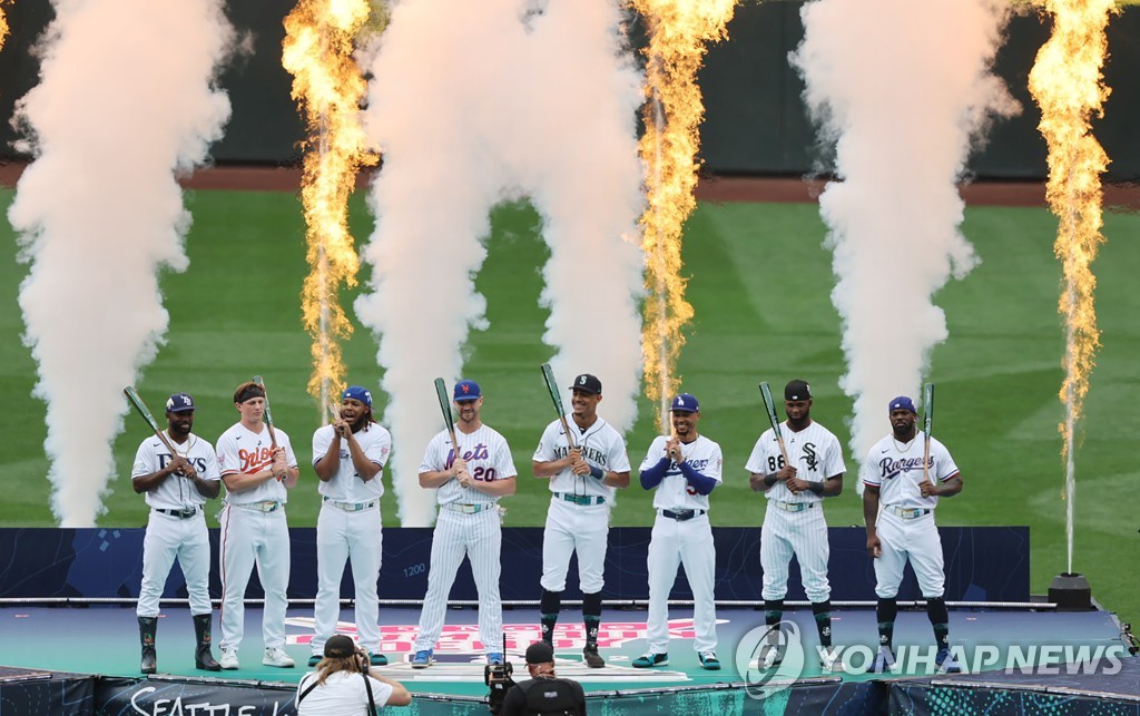 게레로 주니어, MLB 올스타 홈런더비서 최초 '부자 홈런왕'(종합)